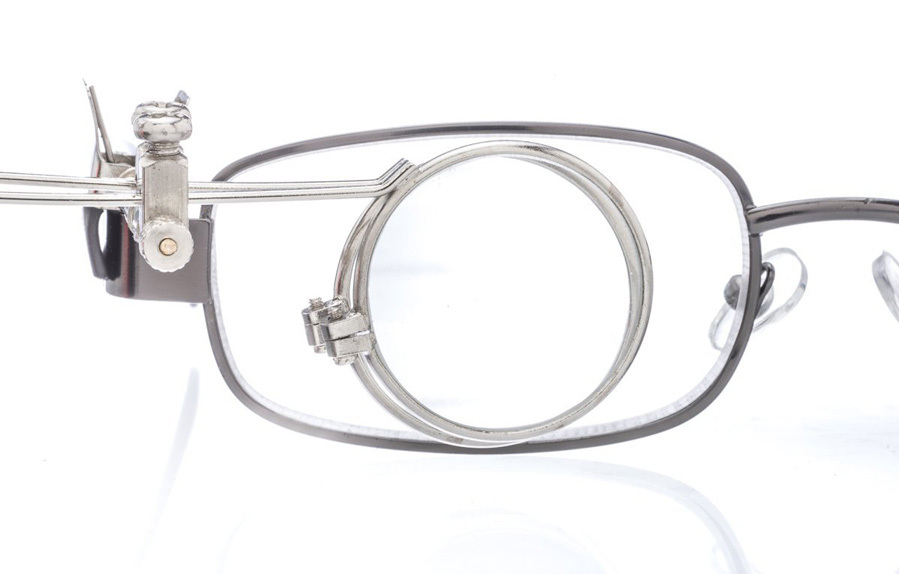 10X 10X Dual Lens Clip-On Eyeglass Eye Frame Jewelry Eye Loupe Magnifying Glass