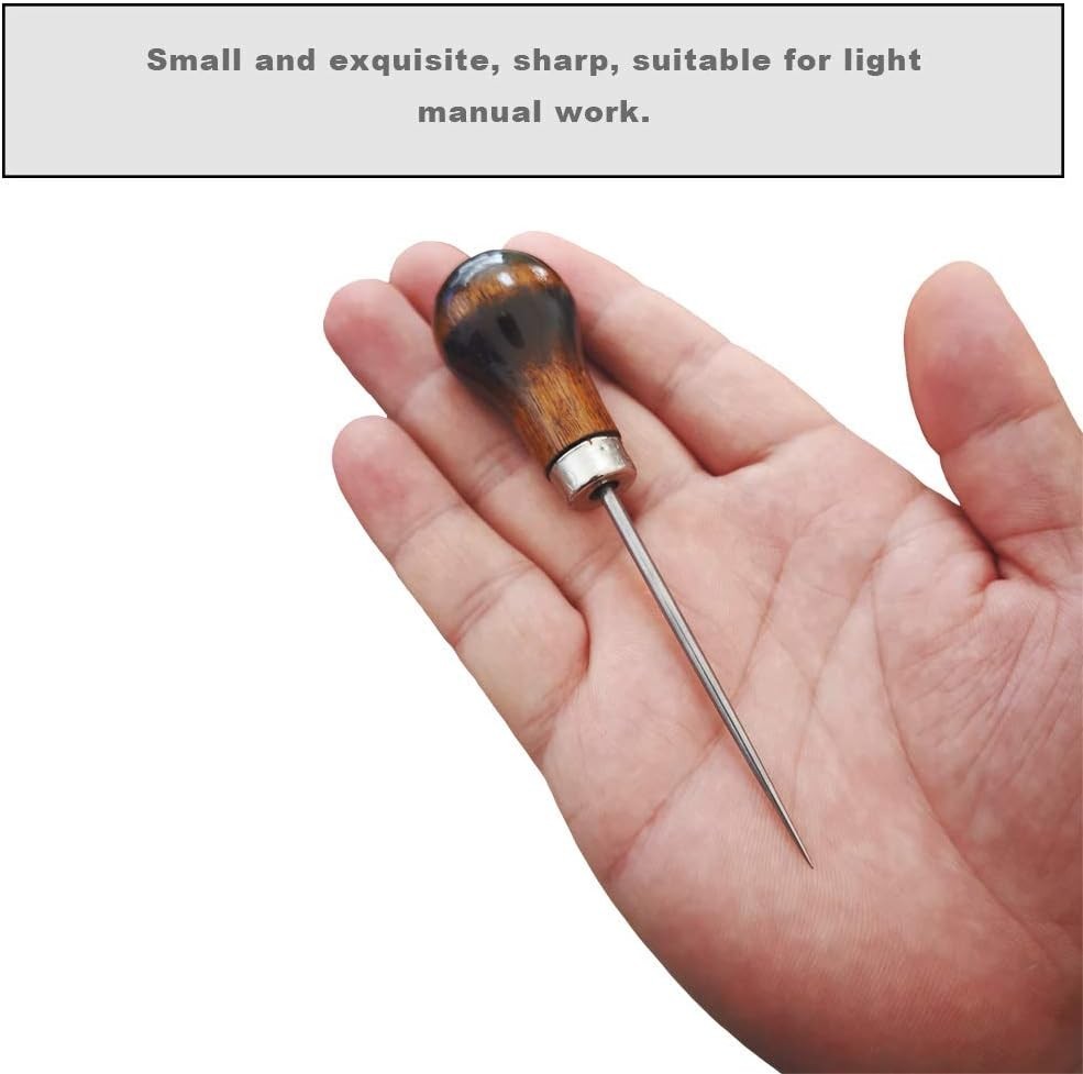 Versatile Scratch Awl with Sharp Point - Essential Tool for Handcrafted Projects