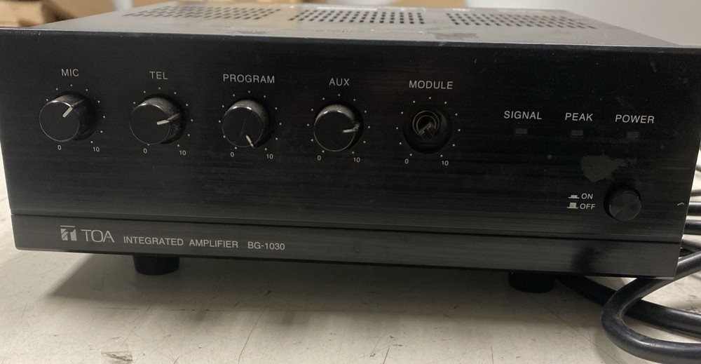 Toa BG-1030 Integrated Amplifier