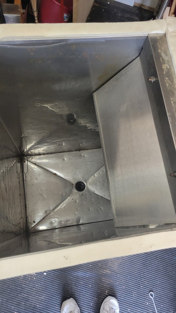 ice machine bin used