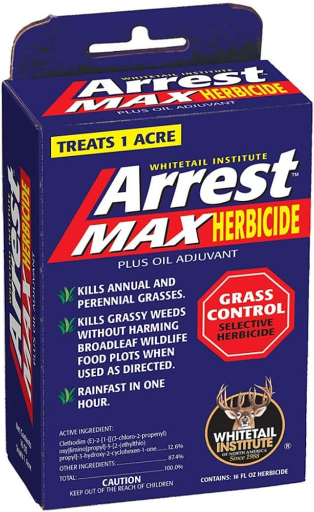 Arrest Max Selective Grass Control Herbicide Specifically Developed for Deer Foo