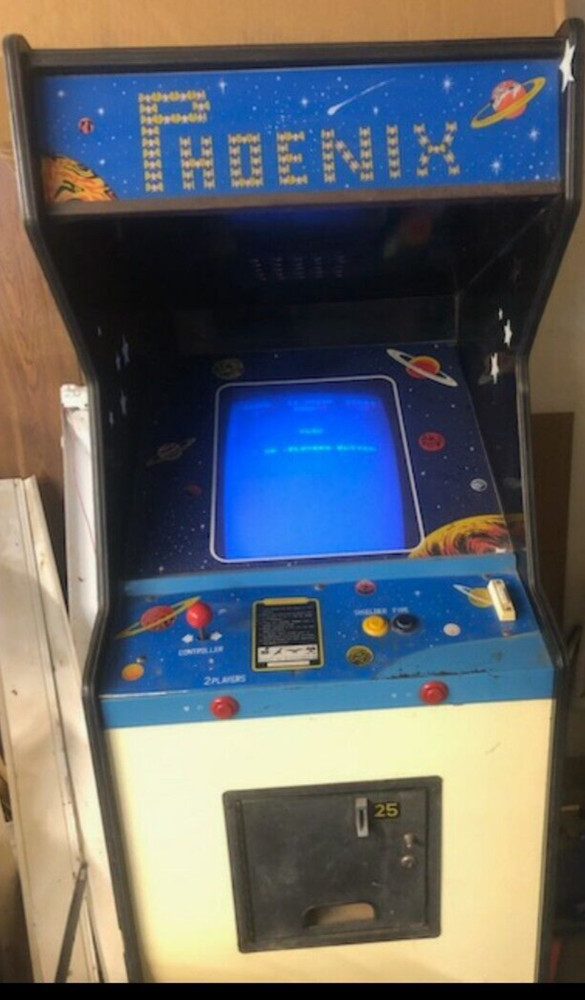 PHOENIX ARCADE MACHINE by CENTURI 1980  *RARE*
