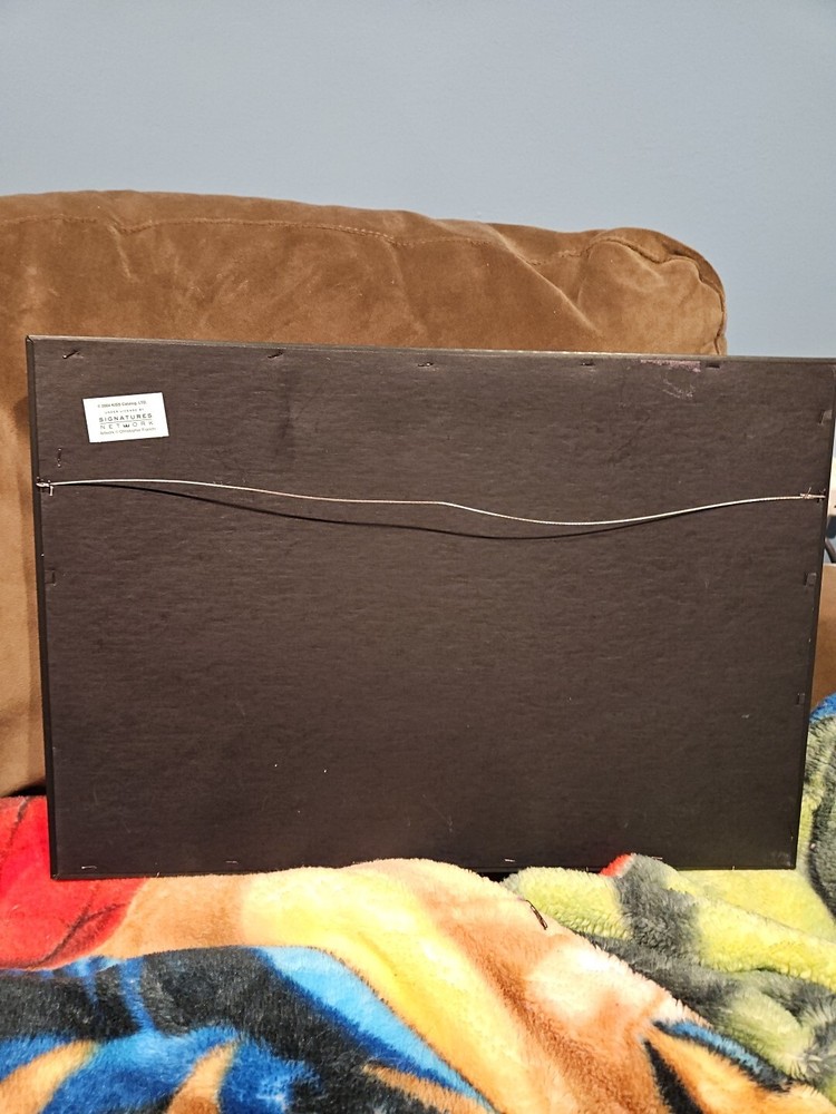 Kiss Catalog Led Lighted Artwork 2004 AUCION Signature Network Collectible