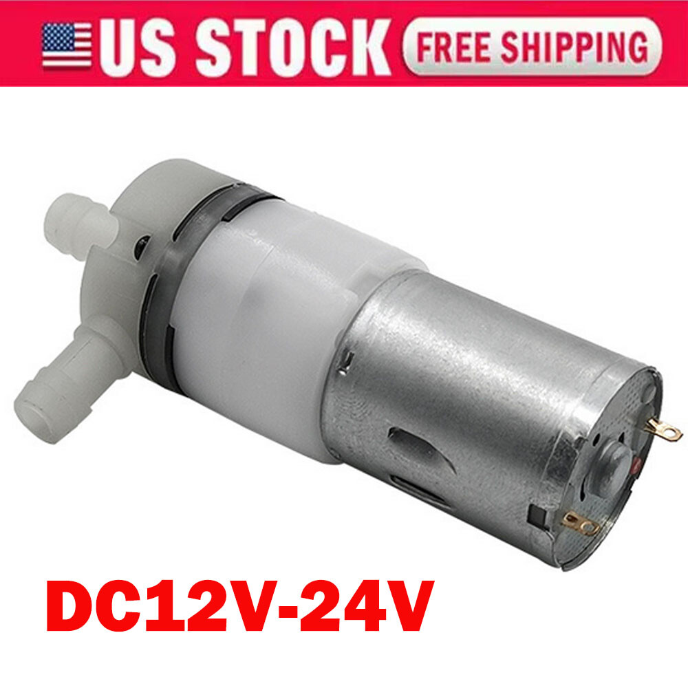 DC12V-24V Micro 370 Diaphragm Self Priming Pump Water Suction Pressure Pump