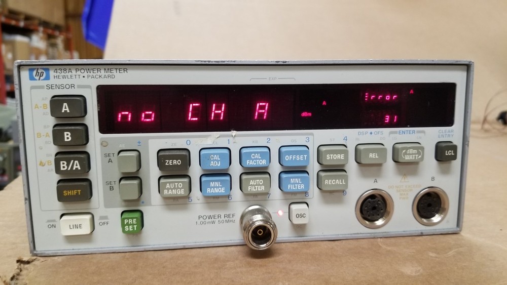 HP 438A Power Meter Powers UP!