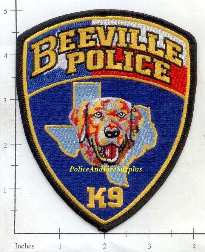 Texas - Beeville TX Police Dept K-9 Patch