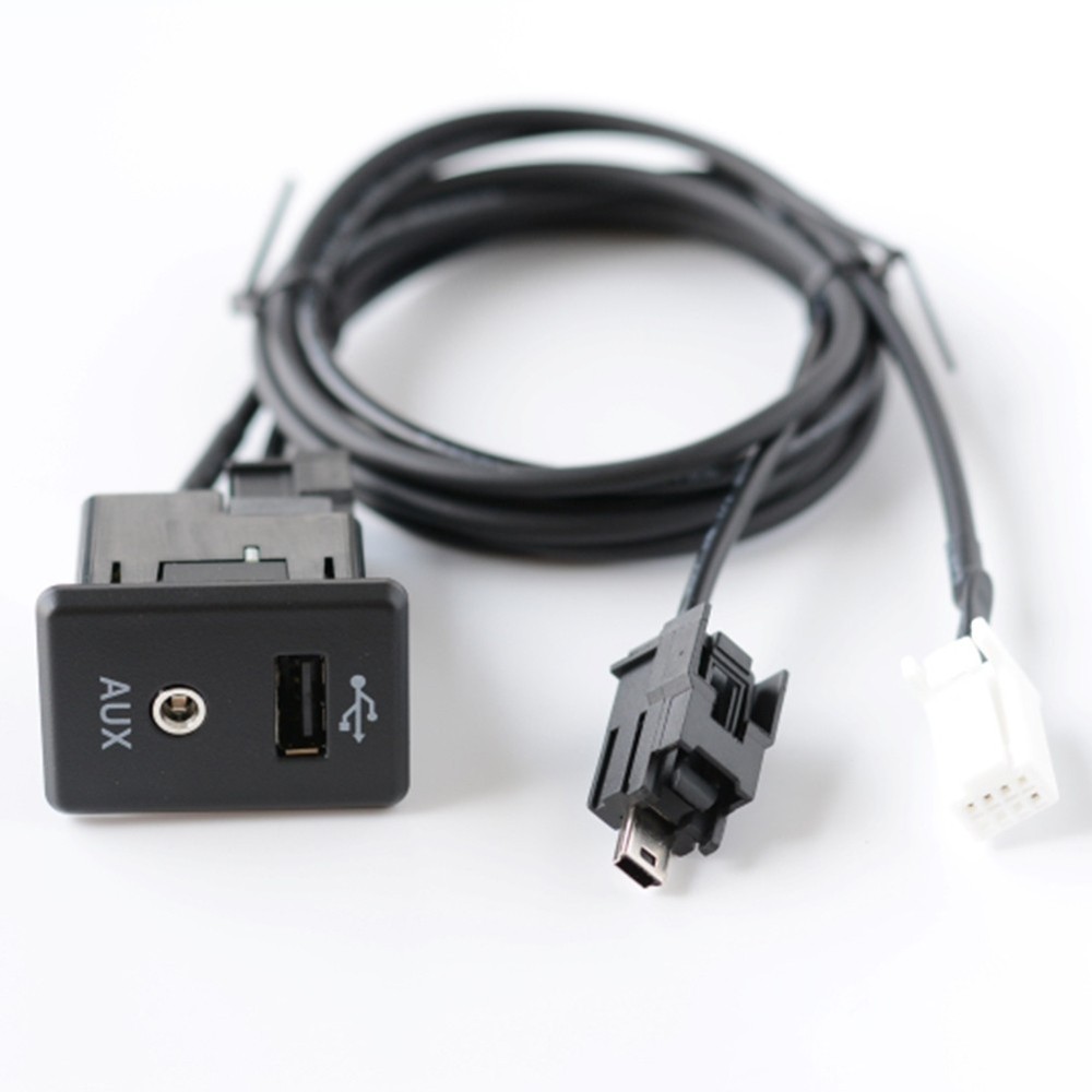 AUX Interface Cable for Nissan 2013 2019 with USB Extension for Convenience