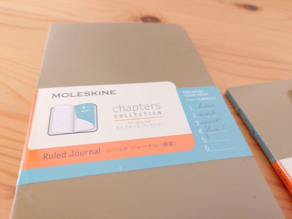 MOLESKINE Chapters Collection 6book set