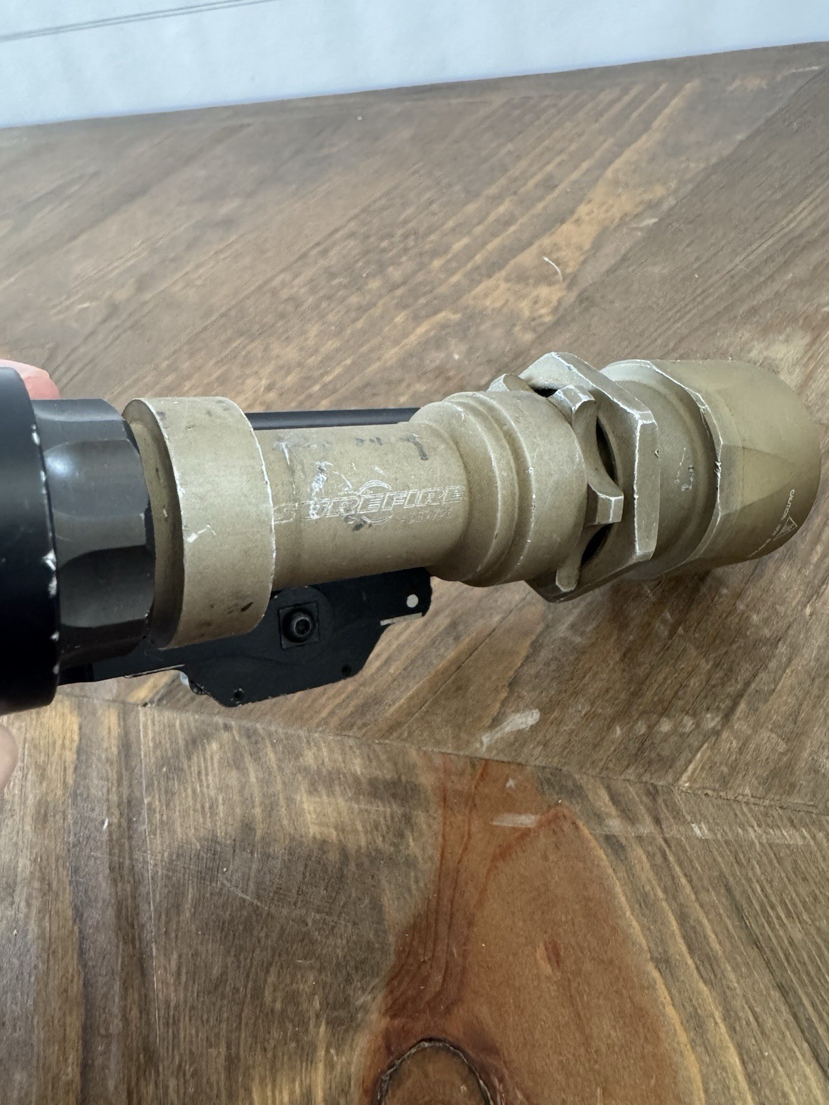 Surefire M952 Tactical Rail Mount Tan Flashlight -Infrared Fillter and M93 Mount