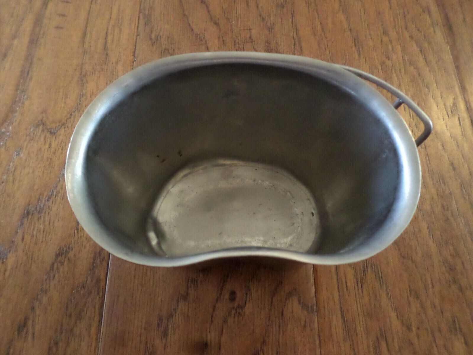 GENUINE US Military Issue Metal CANTEEN CUP 1 QT USGI HEAVY DUTY Wire Handle VGC