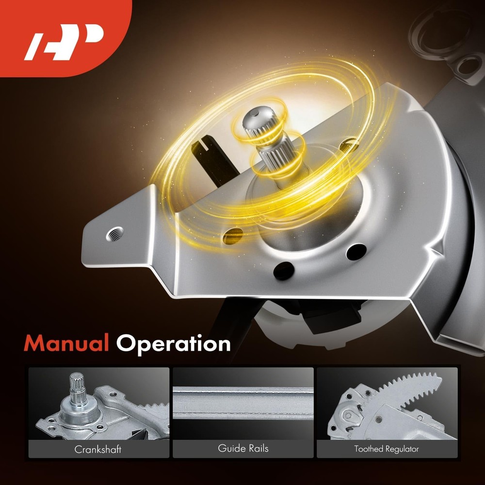 Manual Window Regulator for Samurai 1986-1995 Front Left Driver Side
