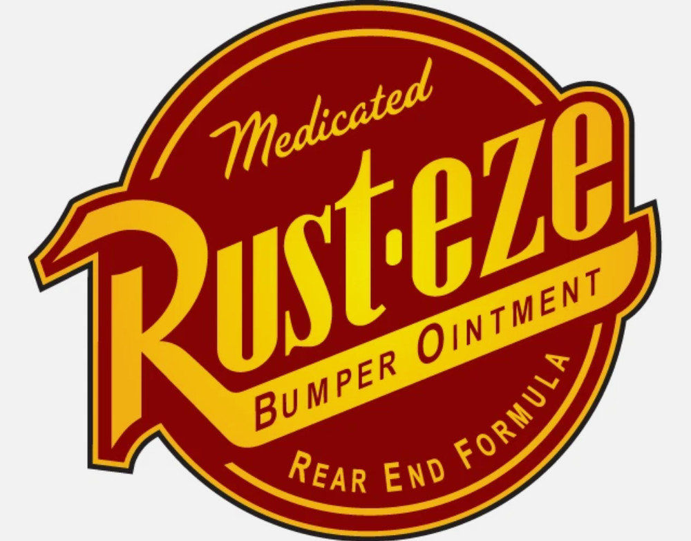 Rust-eze Cars Sticker Decal XV