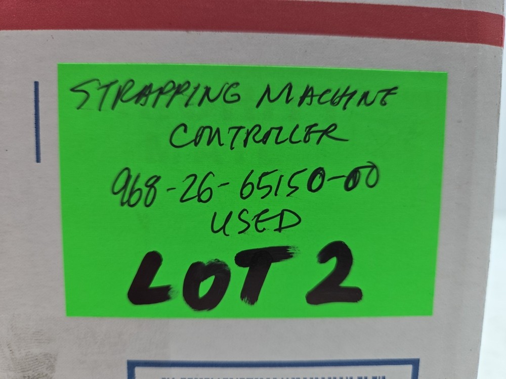 Strapping Machine Module Controller 968-26-65150-00 RQ7K-NB-N+EEP-111 Used L2
