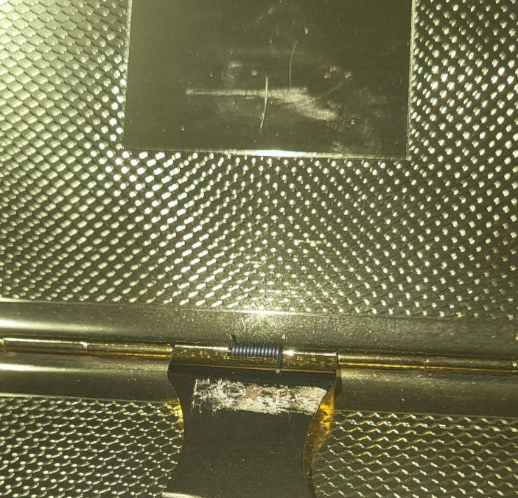 Black Cigarette Case Retro Smoking Accessory