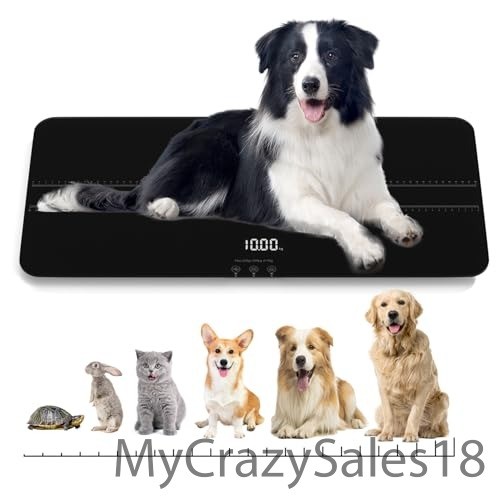 FAFAGLGL Digital Pet Scale, 0.45lbs-220lbs