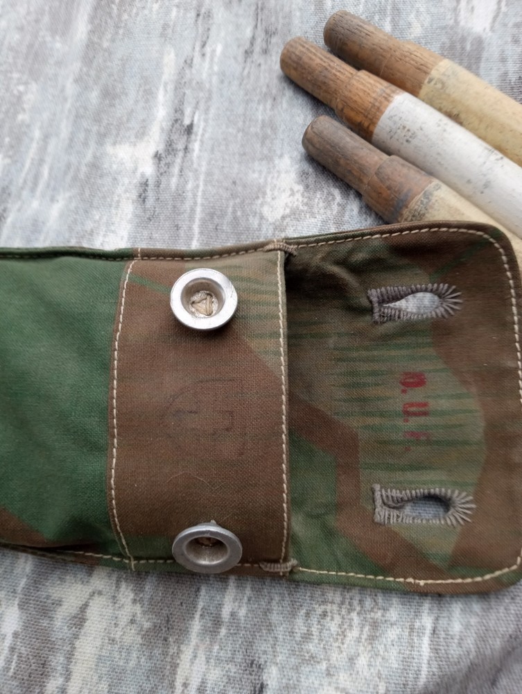 Swiss Army Pump Tent Polls with Case Splinter B Pattern