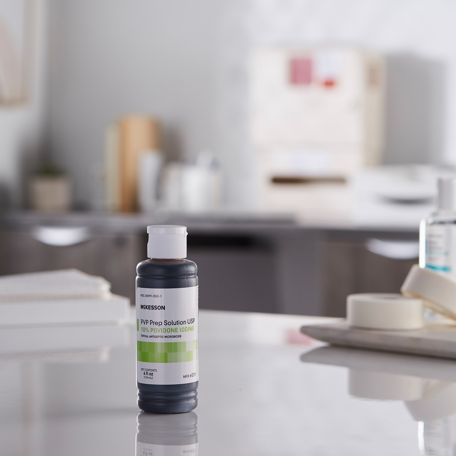 Betadine 10% Povidone Iodine PVP Skin Prep Solution 4 oz. Flip-Top Bottle 1 Ct