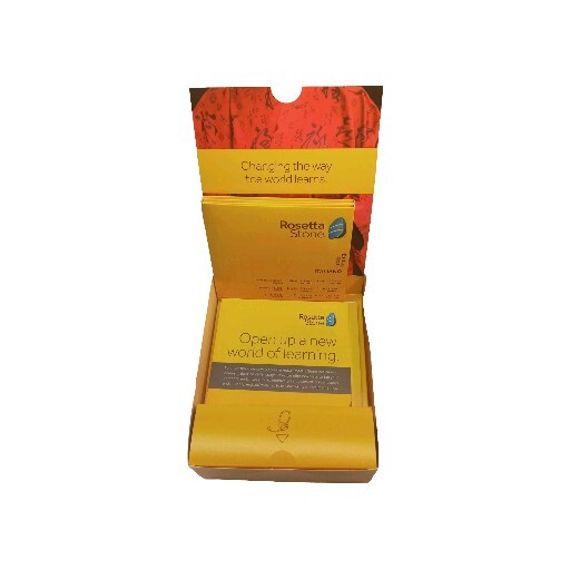 Rosetta Stone Italian Couse Level 1 -5 Language Software CD Set No Headset