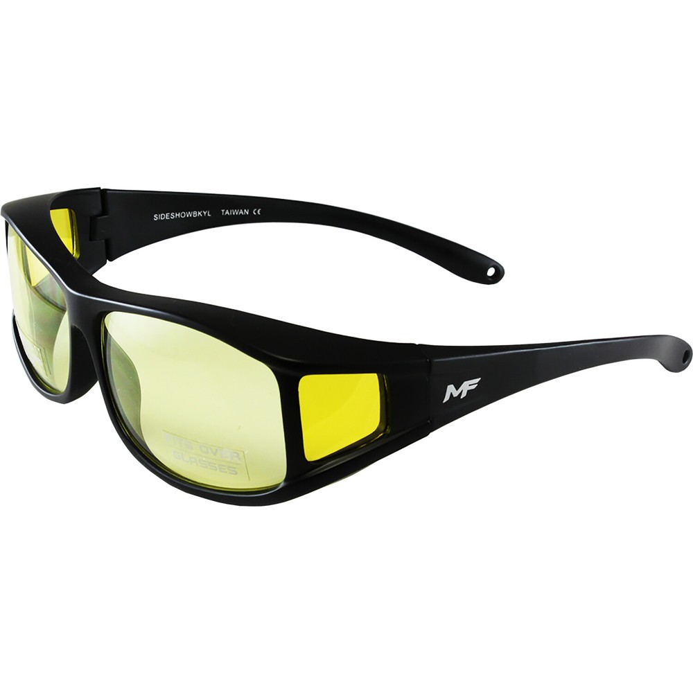 2 Pairs MotoFrames Sideshow Motorcycle Sunglasses (Tortoise Frames/Driving