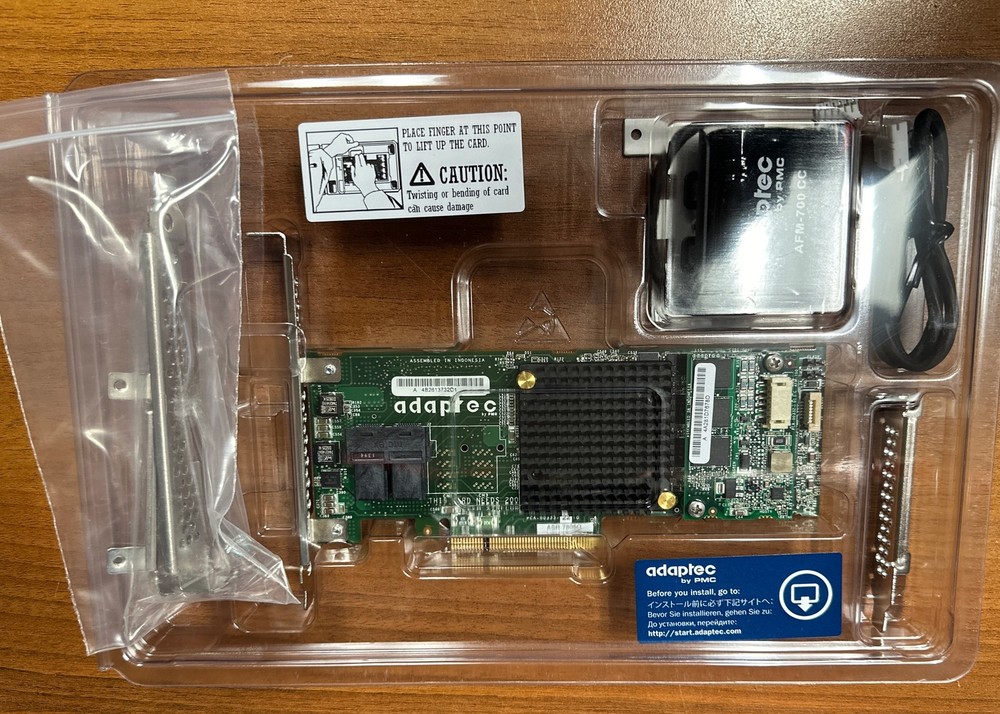 2274300-R Adaptec 7805Q 8-Ports SAS/SATA RAID Controller Serial Attached SCSI