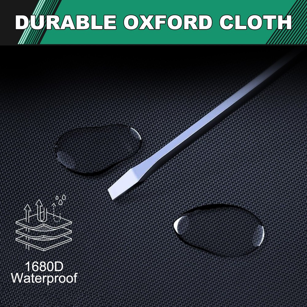 2PCS Black Tailgate Window Package Bag For BJ60 2022+