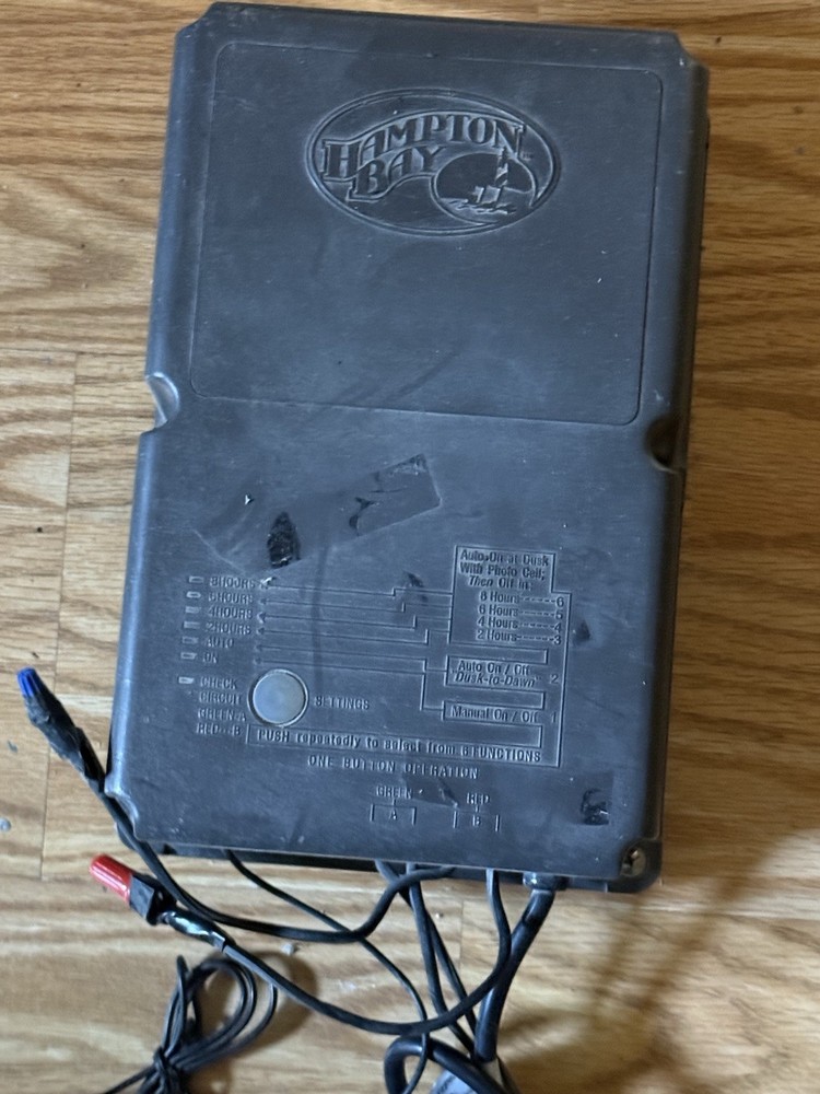 Hampton Bay Landscape Lighting Transformer Pre Owned Not Tested