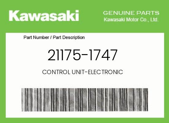 Kawasaki Genuine Control Unit-Electronic - 21175-1747
