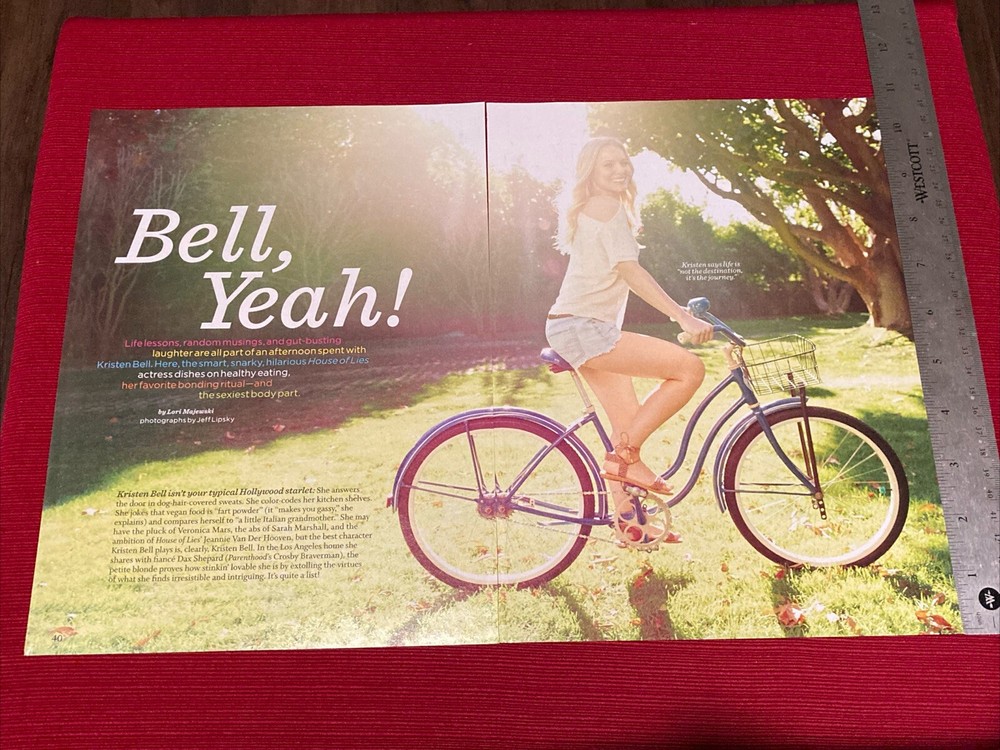 Actress Kristen Interview 4-page 2012 Print Article