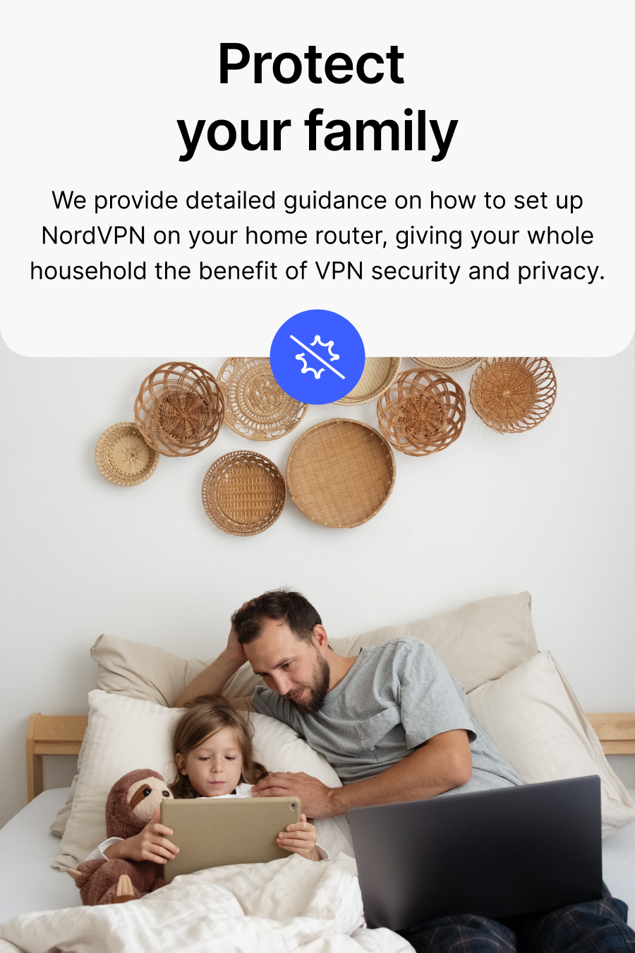 NordVPN Standard - 1-Month VPN & Cybersecurity Software for 10 Devices