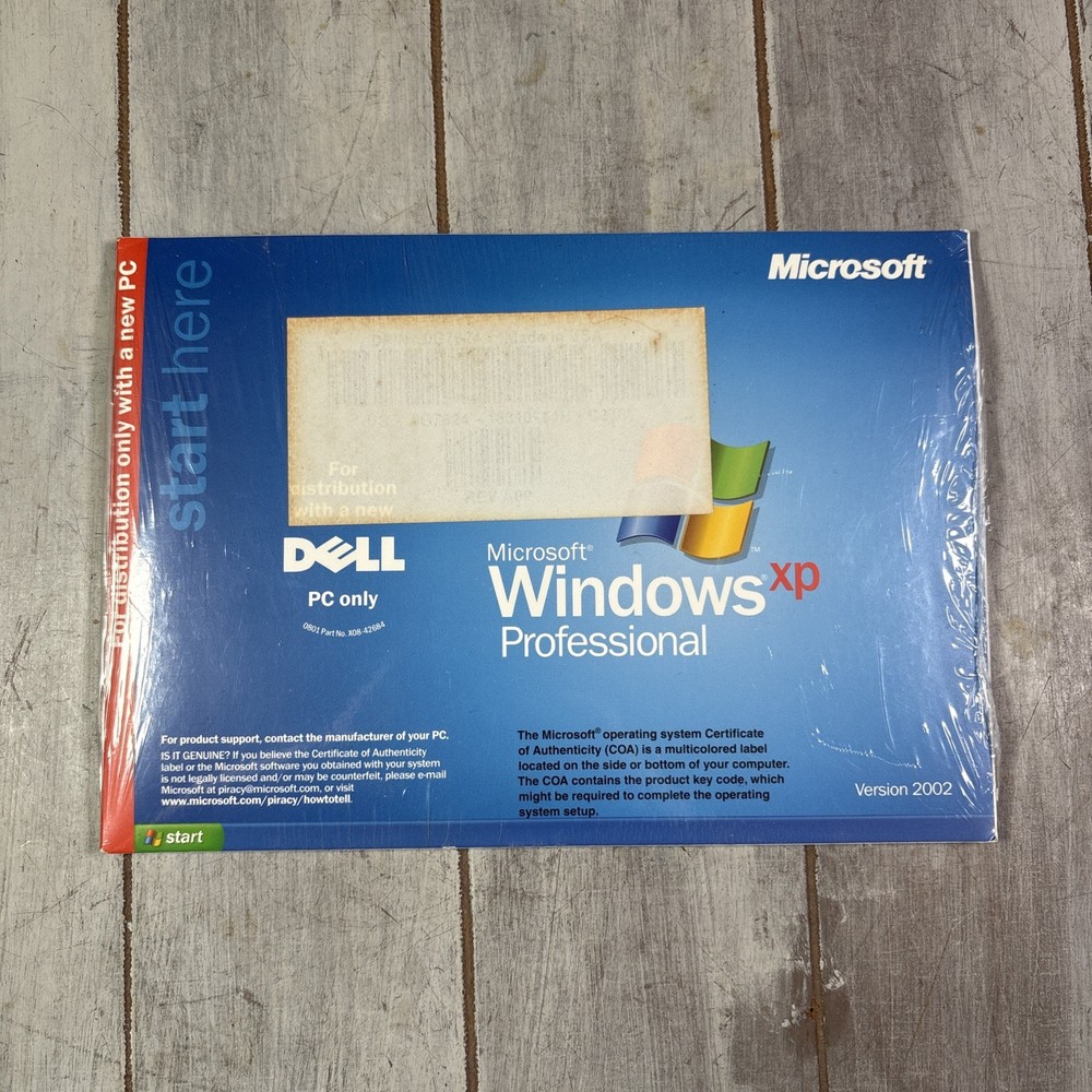 Microsoft Windows XP Professional Service Pack 2 Dell Reinstallation CD