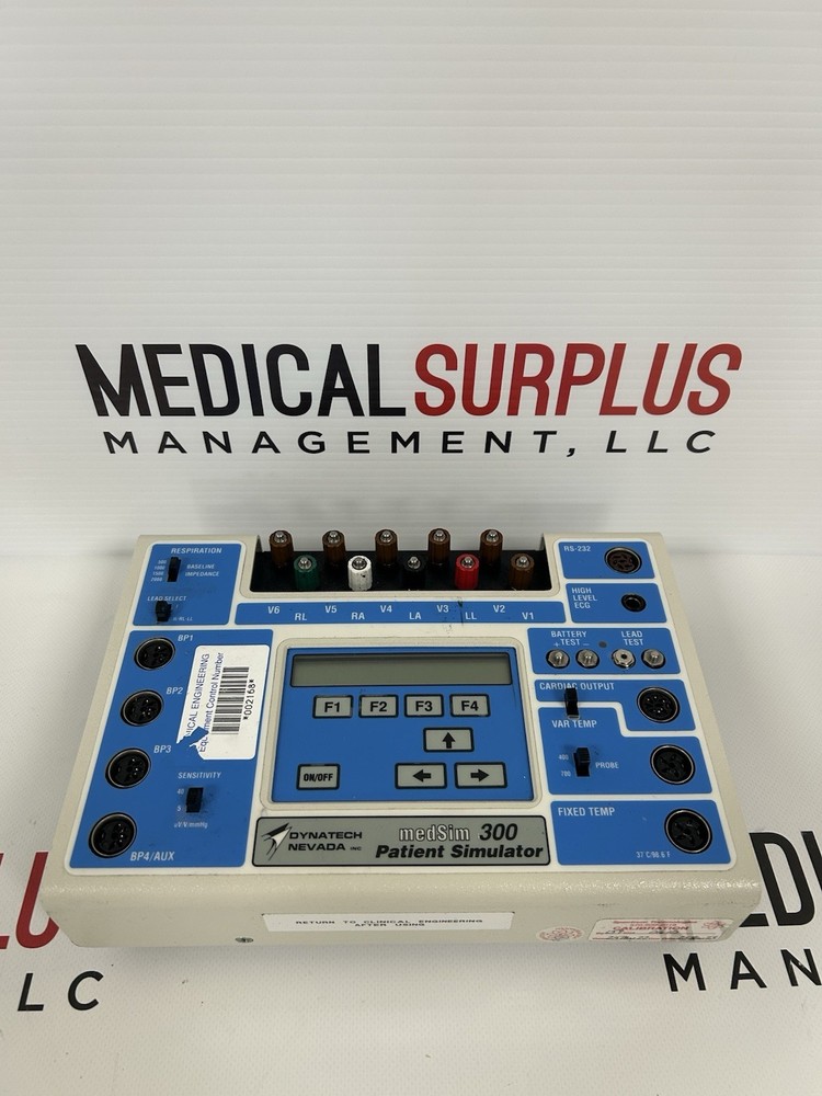 Dynatech Nevada Medsim 300 Patient Simulator Sim Lab Training Simulation