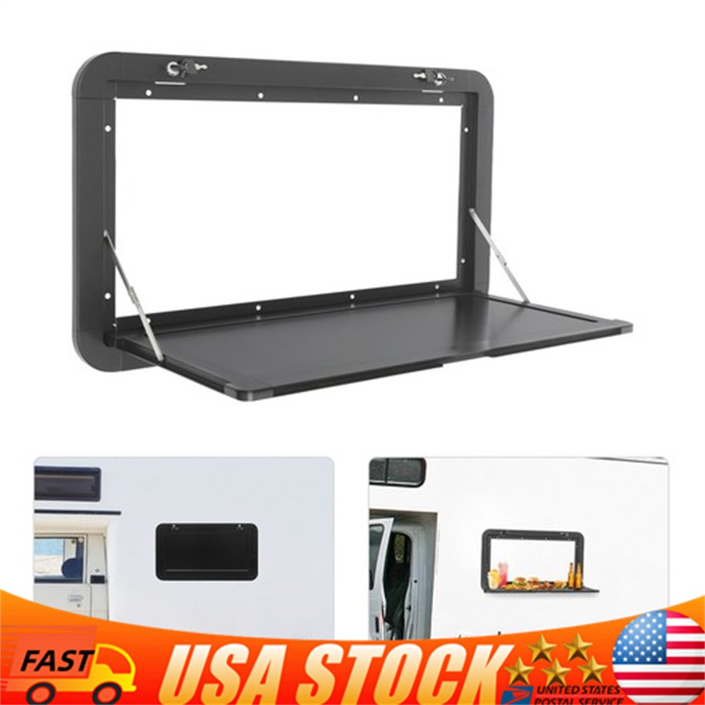 Foldable Rv Dinette Tables Campervan Outside Picnic Wall Mounted Rectangular