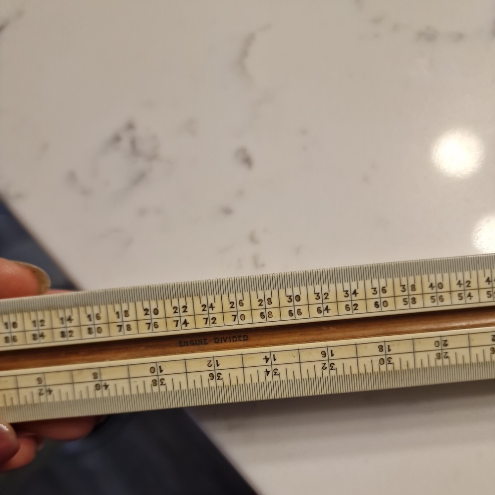 Engine Divided Vintage Ruller