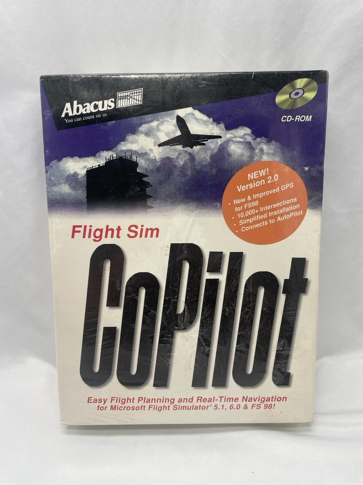 Abacus CoPilot Version 2.0 for Microsoft Flight Simulator 5.1, 6.0, & FS 98