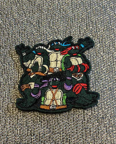 Teenage Mutant Ninja Turtle Team Patch Tactical Morale Hook Loop