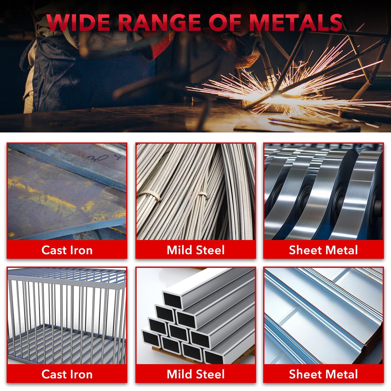 YesRight 255A Portable Stick ARC Welder, Dual Voltage 110V/220V Machine