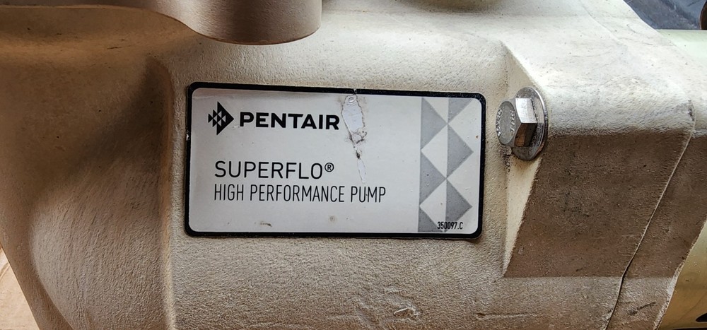 Pentair Superflo 0.94 HP Pool Pump