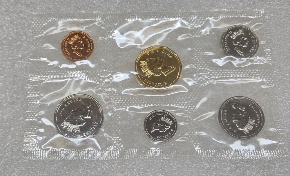 1991 Proof-Like Set Issued by the RCM
