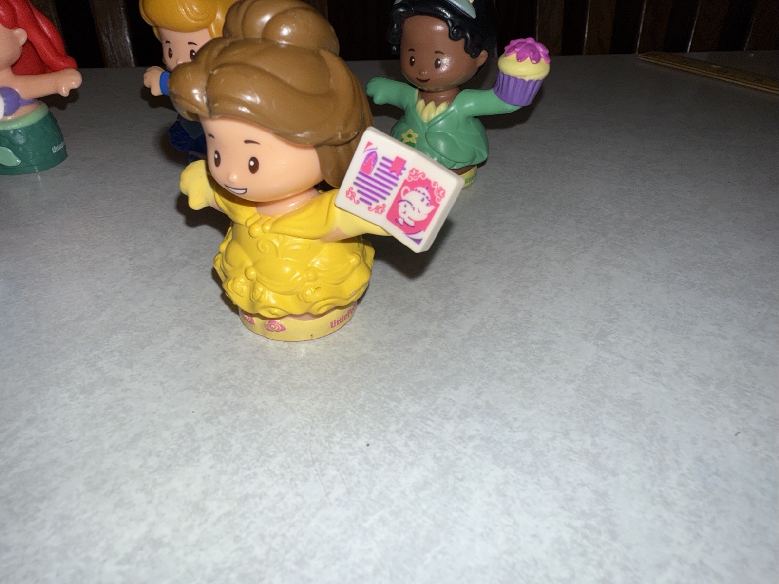 7 Little People Disney Princesses, Very Nice Condition