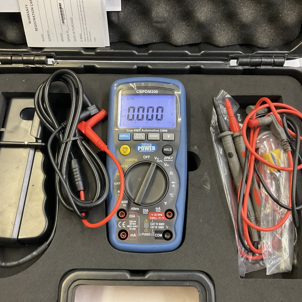 Blue Power/ Cornwell Multi Meter Set