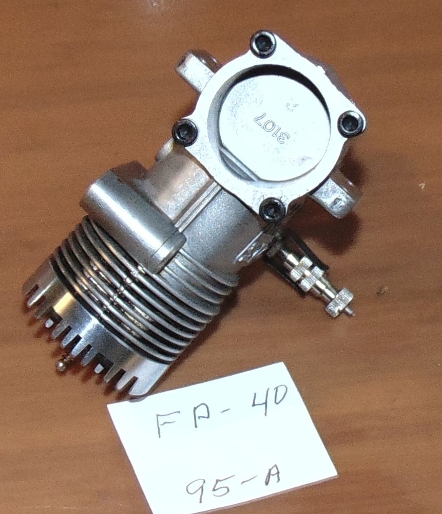 OS FP 40 RC Model Airplane Engine, cleaned in excellent cond. 95-A