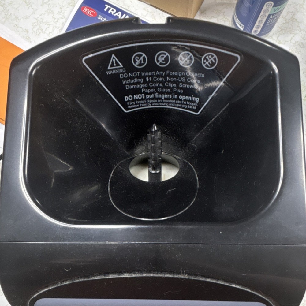 Royal Sovereign Quick Sort Coin Sorter Plastic Machine