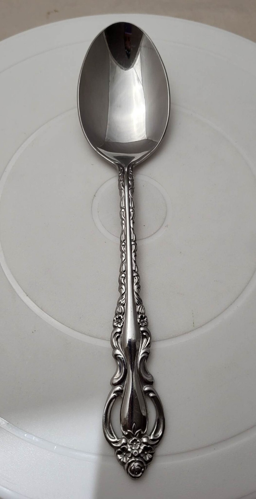 International Deepsilver Korea 1969 Serving Spoon 8 1/2in"