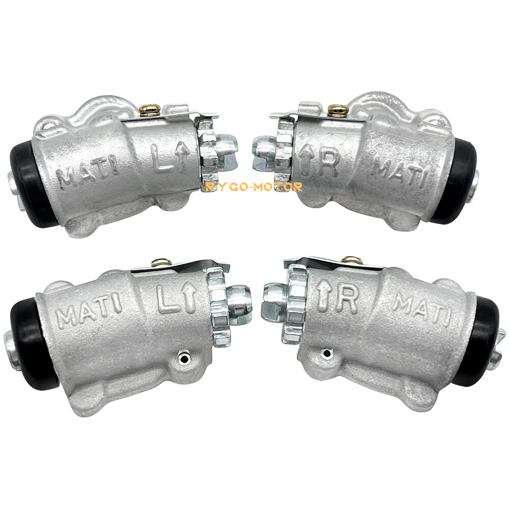 Front Brake Wheel Cylinders W/Shoes Hole Plug Kit for Honda TRX400FW Foreman 400