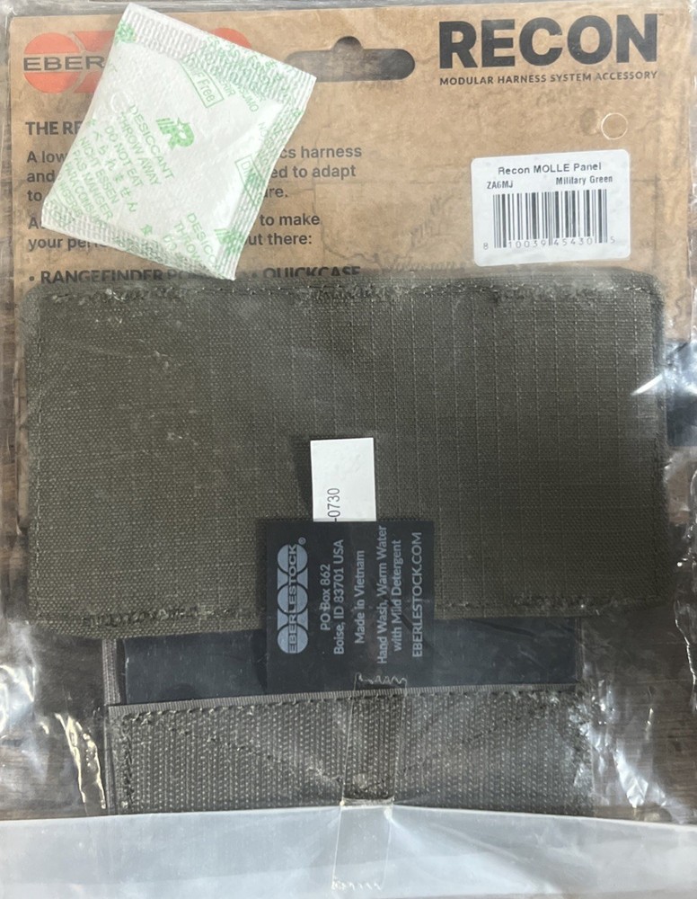 New Eberlestock Recon MOLLE Panel - Military Green