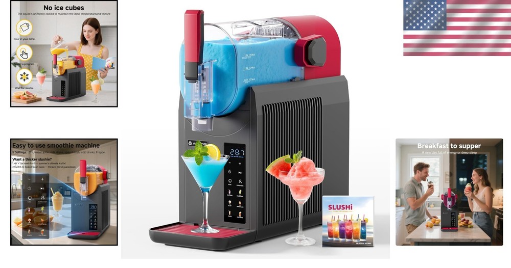 Slushy Maker for Margaritas & Cocktails
