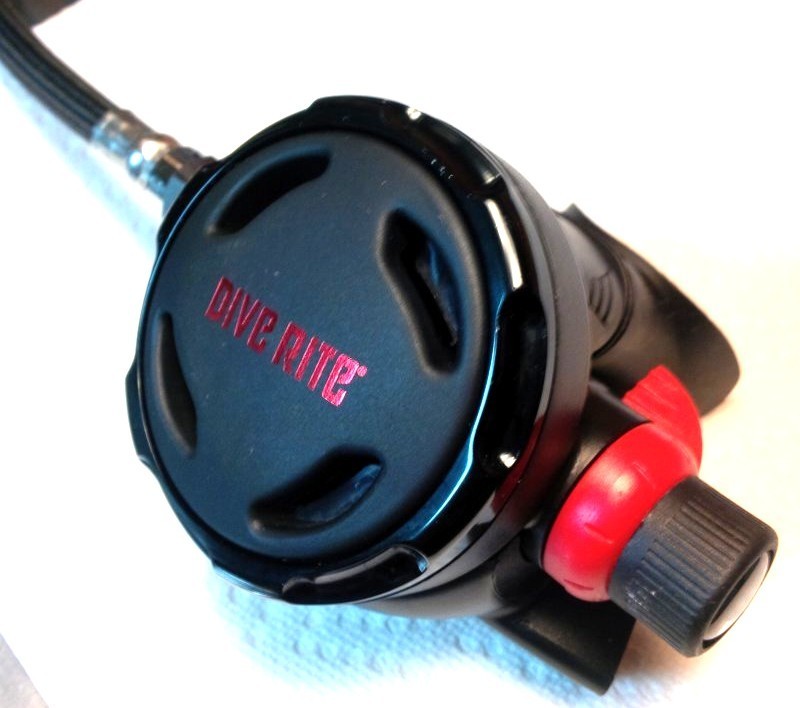Dive Rite RG3 Diaphragm Purge Front Cover Button 2nd Stage Scuba Dive Regulator