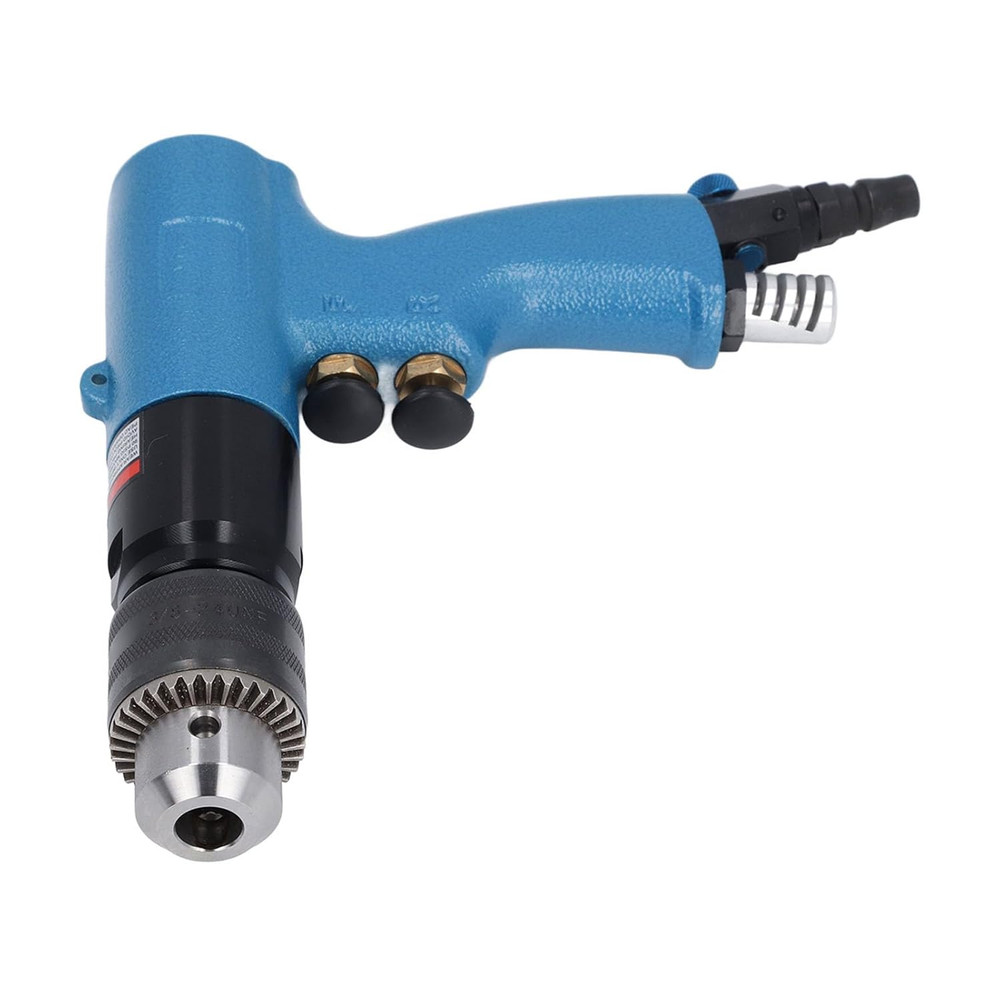 Versatile Adjustable Speed Pneumatic Drill with Side Exhaust for All Tasks