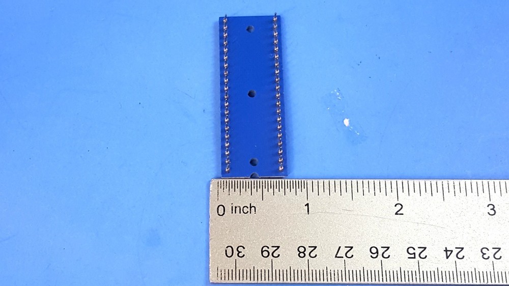 ONE PC- IC SOCKET, 40 PIN DIP SOCKET, CAMBION, Screw Machine, Gold Contact