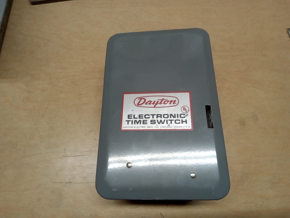 Dayton 1A218 Electronic Time Switch Enclosure